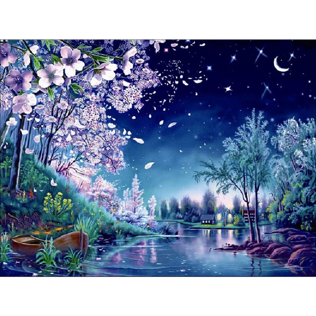 桜花額絵 楽天市場】絵画 油絵 額入り油彩 手描き さくら3 カラフル 花の